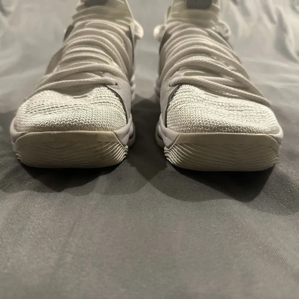 Nike Kevin Durant 10 Still KD Basketball Sneakers Mens 8.5 White 897815-100 Low